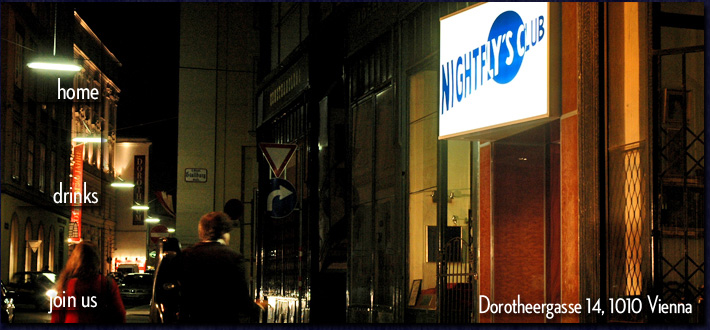 Nightfly's Club American Bar since 1993 Dorotheergasse 14, 1010 Wien